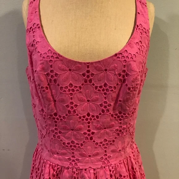 Lilly Pulitzer Pink Calhoun Charleston Sleeveless Dress - Picture 3 of 5